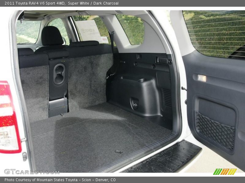  2011 RAV4 V6 Sport 4WD Trunk