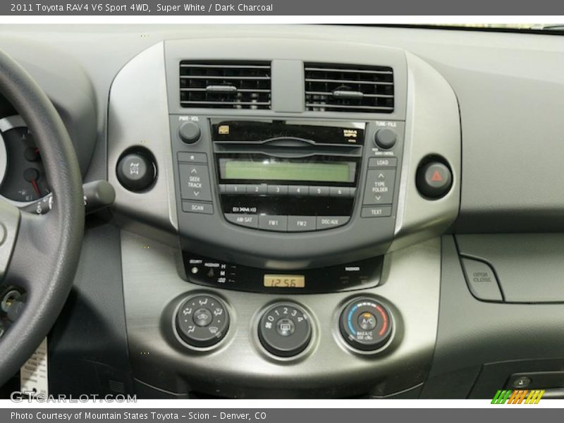 Controls of 2011 RAV4 V6 Sport 4WD