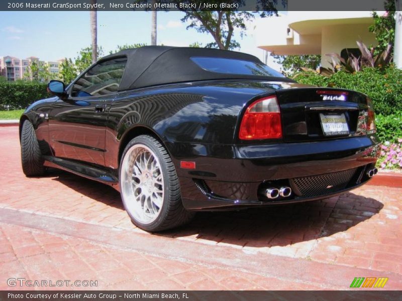  2006 GranSport Spyder Nero Carbonio (Metallic Black)