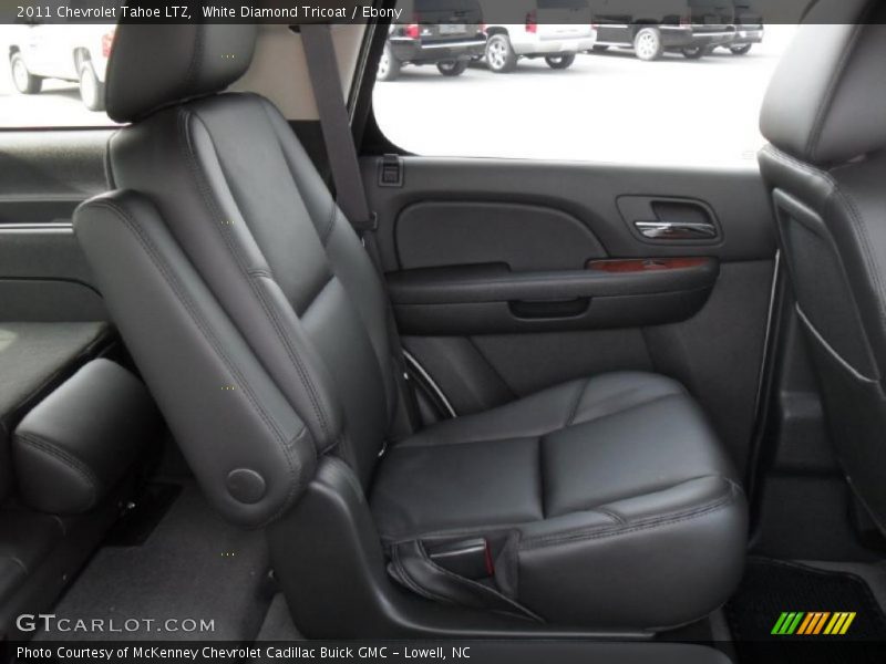White Diamond Tricoat / Ebony 2011 Chevrolet Tahoe LTZ