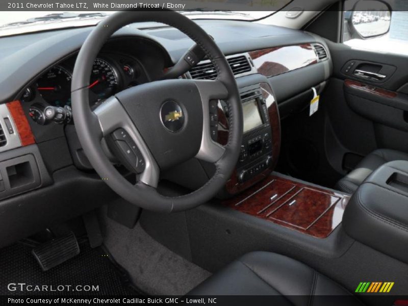 Ebony Interior - 2011 Tahoe LTZ 