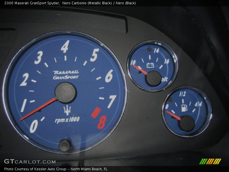  2006 GranSport Spyder Spyder Gauges