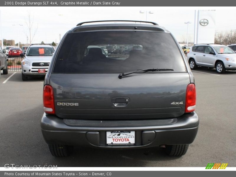 Graphite Metallic / Dark Slate Gray 2001 Dodge Durango SLT 4x4