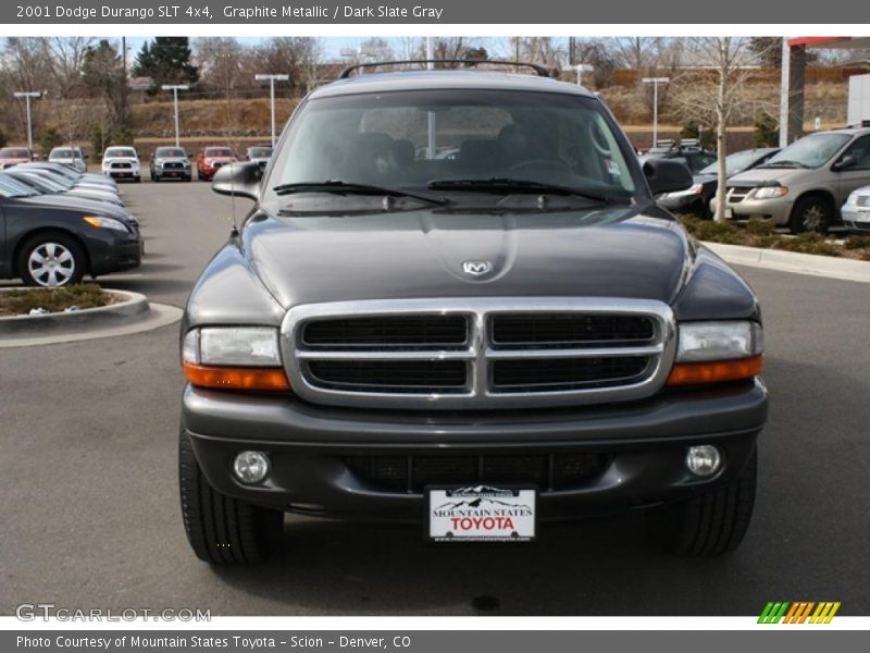 Graphite Metallic / Dark Slate Gray 2001 Dodge Durango SLT 4x4