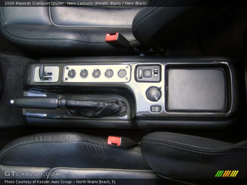 Controls of 2006 GranSport Spyder