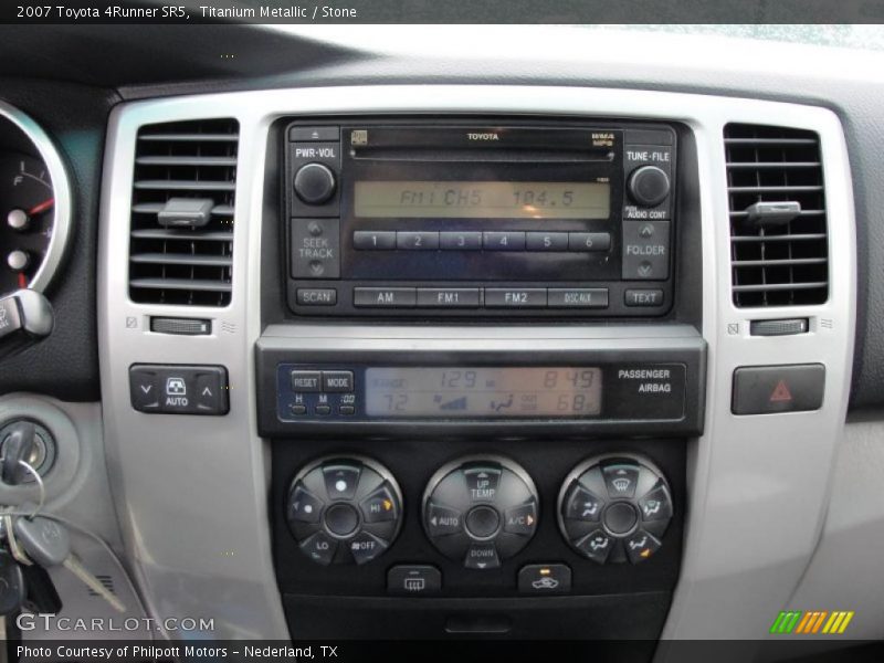 Titanium Metallic / Stone 2007 Toyota 4Runner SR5