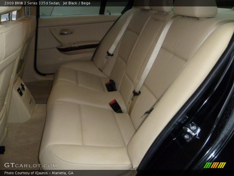  2009 3 Series 335d Sedan Beige Interior