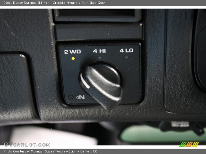 Graphite Metallic / Dark Slate Gray 2001 Dodge Durango SLT 4x4