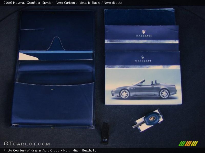 Nero Carbonio (Metallic Black) / Nero (Black) 2006 Maserati GranSport Spyder
