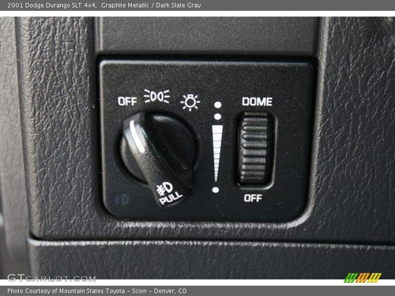 Graphite Metallic / Dark Slate Gray 2001 Dodge Durango SLT 4x4