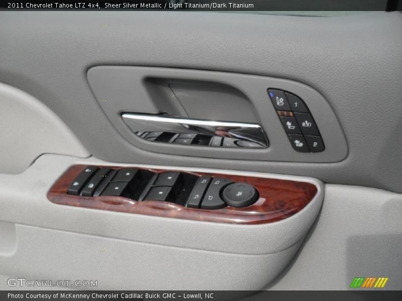 Sheer Silver Metallic / Light Titanium/Dark Titanium 2011 Chevrolet Tahoe LTZ 4x4