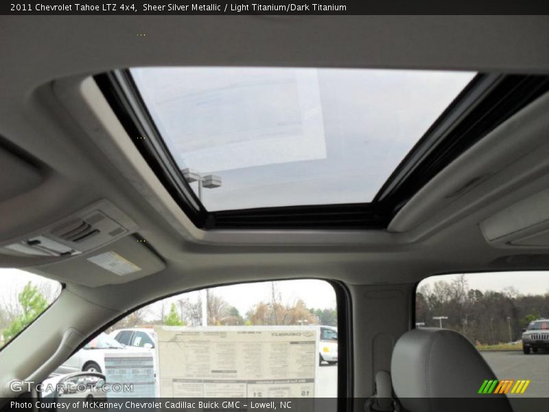 Sheer Silver Metallic / Light Titanium/Dark Titanium 2011 Chevrolet Tahoe LTZ 4x4