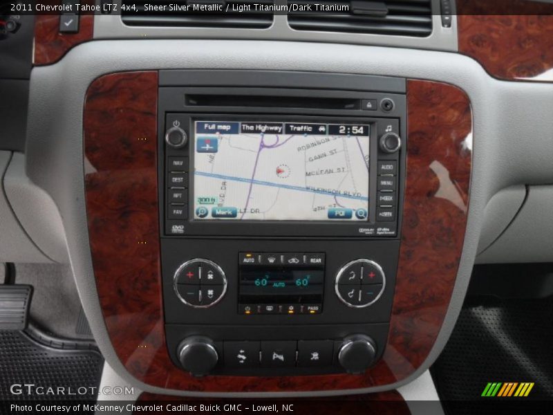 Sheer Silver Metallic / Light Titanium/Dark Titanium 2011 Chevrolet Tahoe LTZ 4x4