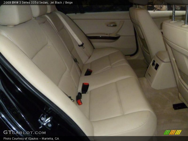  2009 3 Series 335d Sedan Beige Interior