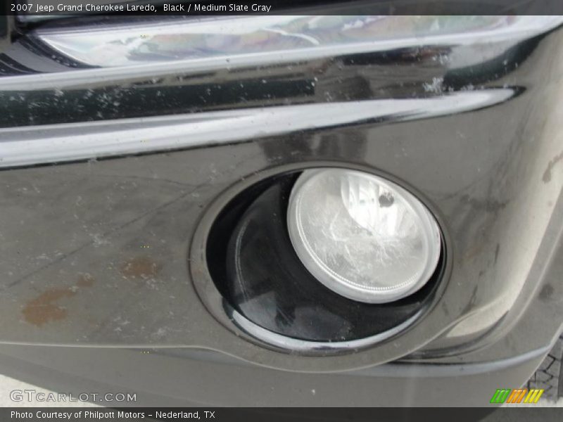 Black / Medium Slate Gray 2007 Jeep Grand Cherokee Laredo