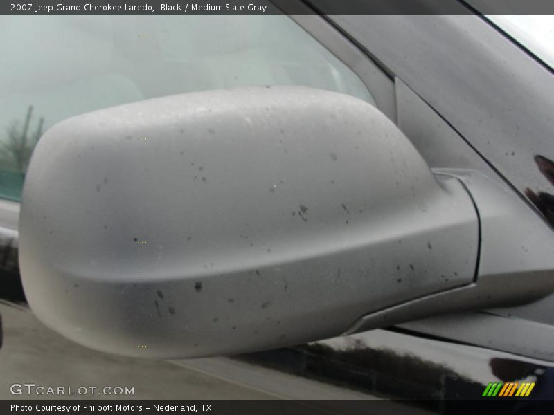 Black / Medium Slate Gray 2007 Jeep Grand Cherokee Laredo