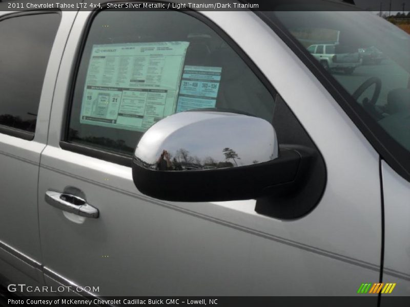 Sheer Silver Metallic / Light Titanium/Dark Titanium 2011 Chevrolet Tahoe LTZ 4x4