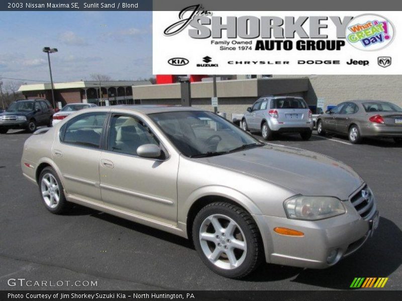 Sunlit Sand / Blond 2003 Nissan Maxima SE