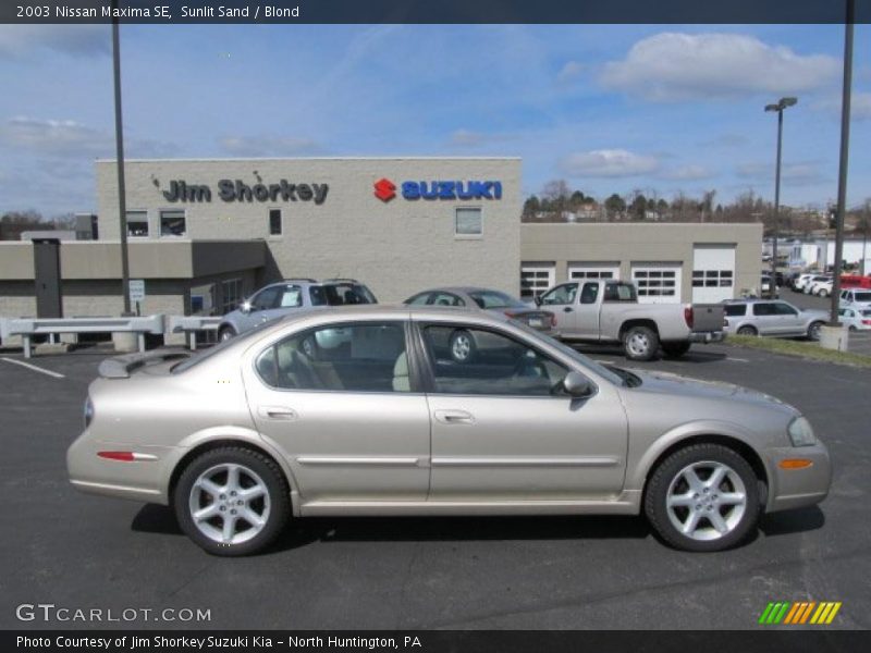 Sunlit Sand / Blond 2003 Nissan Maxima SE