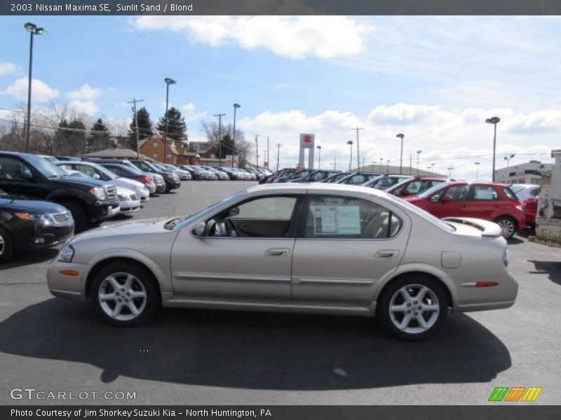 Sunlit Sand / Blond 2003 Nissan Maxima SE