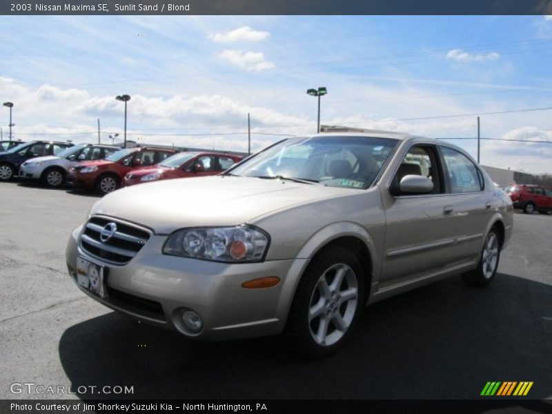 Sunlit Sand / Blond 2003 Nissan Maxima SE