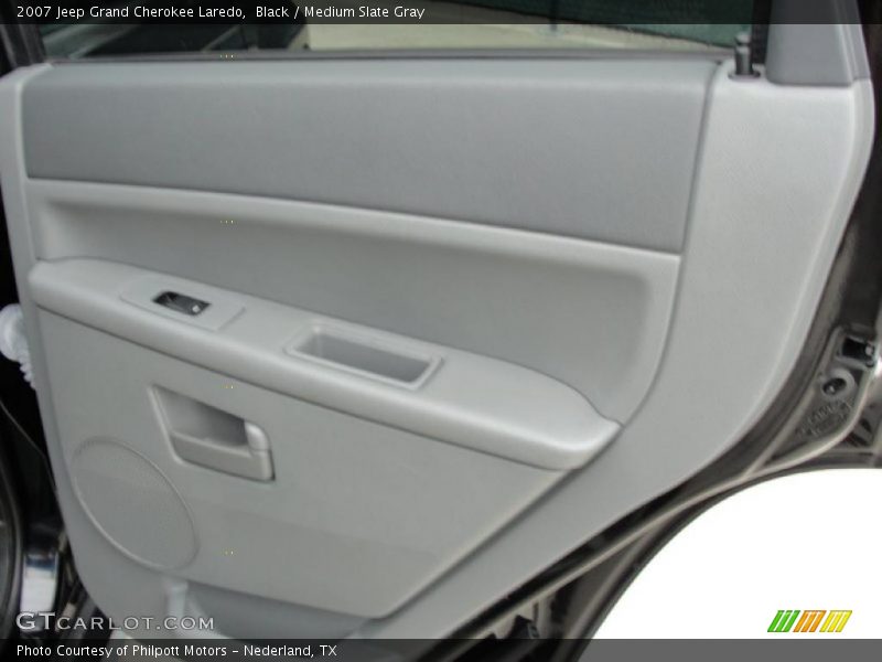 Black / Medium Slate Gray 2007 Jeep Grand Cherokee Laredo
