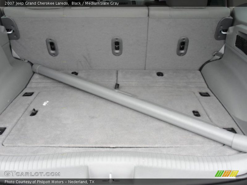 Black / Medium Slate Gray 2007 Jeep Grand Cherokee Laredo