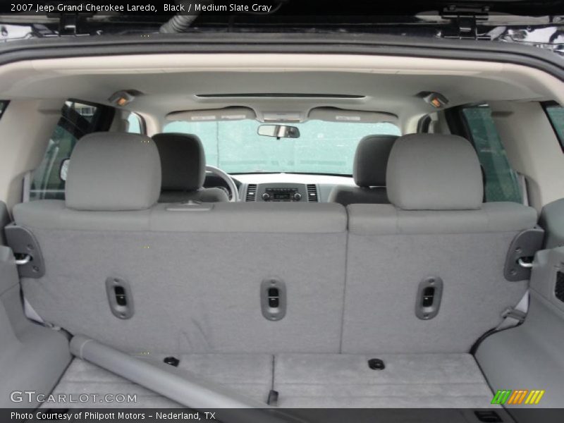 Black / Medium Slate Gray 2007 Jeep Grand Cherokee Laredo