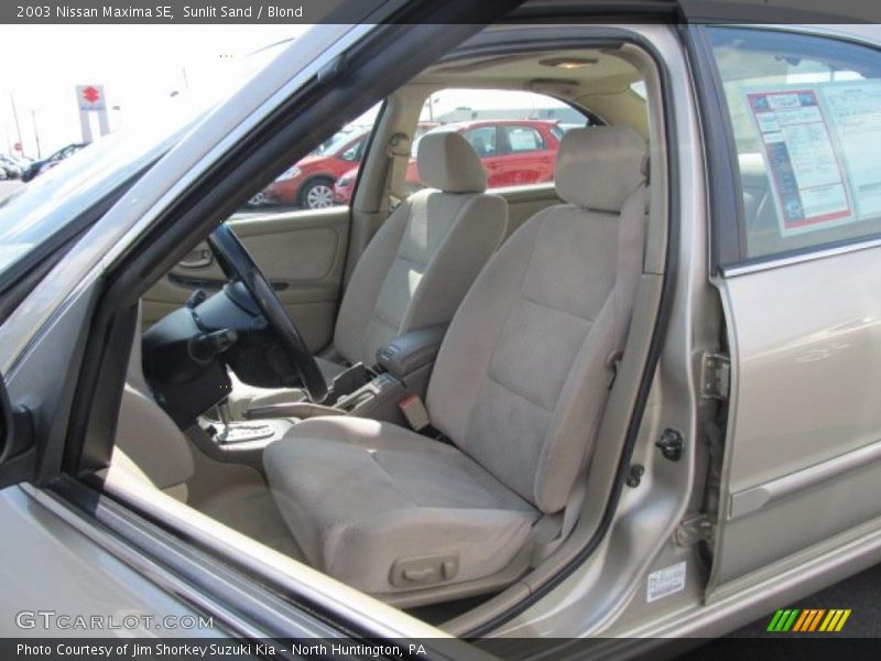 Sunlit Sand / Blond 2003 Nissan Maxima SE