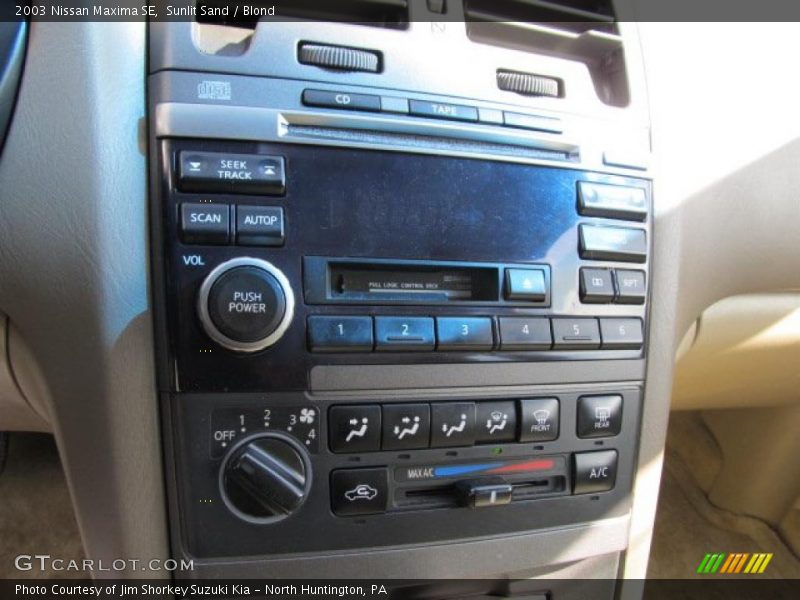 Sunlit Sand / Blond 2003 Nissan Maxima SE