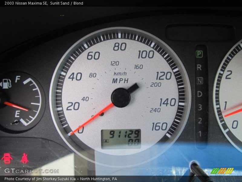 Sunlit Sand / Blond 2003 Nissan Maxima SE