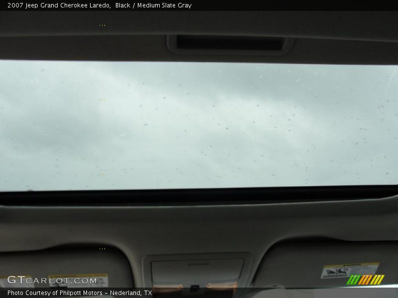 Black / Medium Slate Gray 2007 Jeep Grand Cherokee Laredo