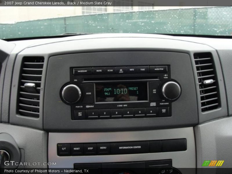 Black / Medium Slate Gray 2007 Jeep Grand Cherokee Laredo