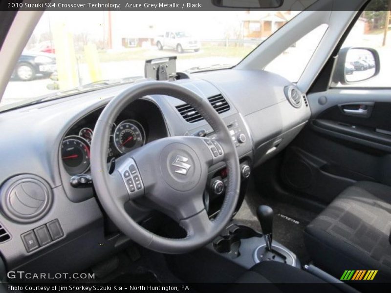  2010 SX4 Crossover Technology Black Interior