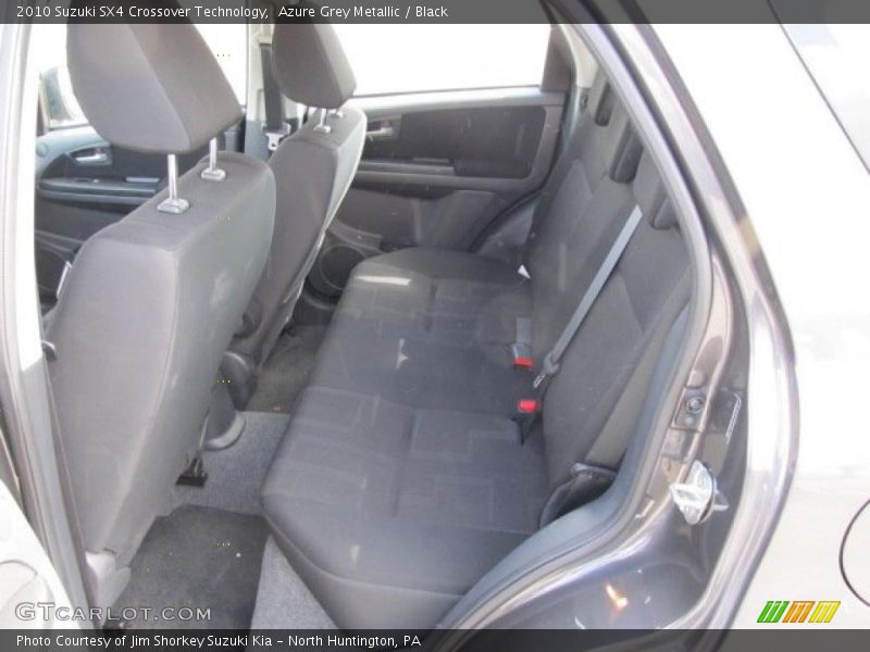 Azure Grey Metallic / Black 2010 Suzuki SX4 Crossover Technology