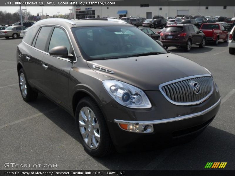 Front 3/4 View of 2011 Enclave CXL AWD