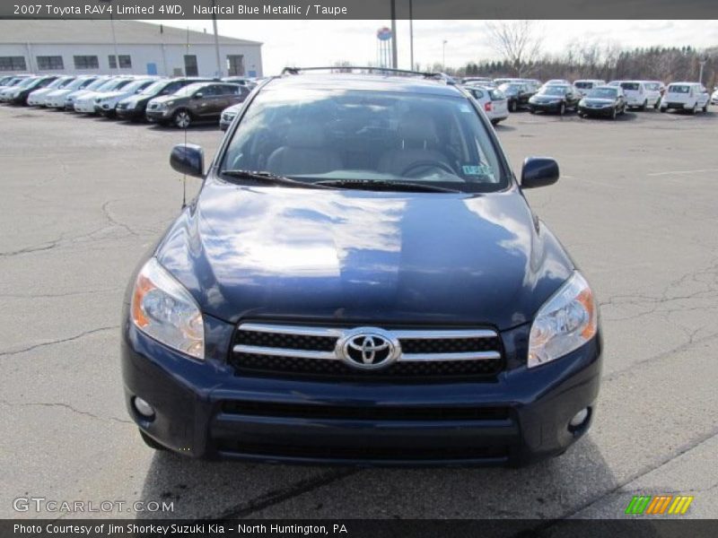 Nautical Blue Metallic / Taupe 2007 Toyota RAV4 Limited 4WD