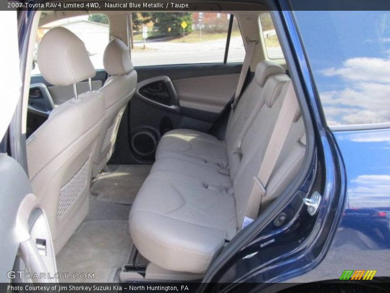 Nautical Blue Metallic / Taupe 2007 Toyota RAV4 Limited 4WD