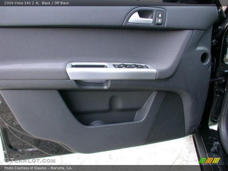 Black / Off Black 2009 Volvo S40 2.4i
