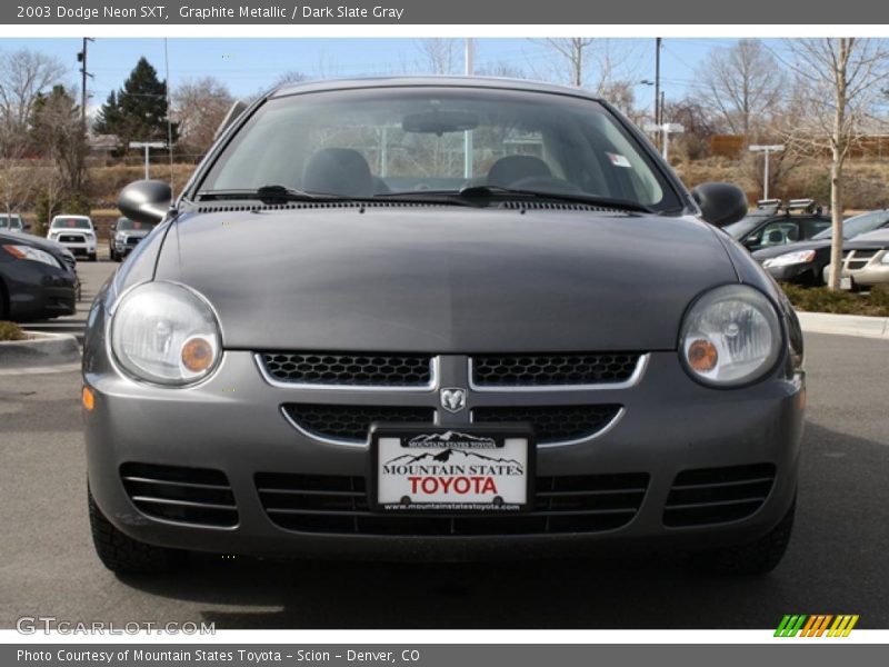 Graphite Metallic / Dark Slate Gray 2003 Dodge Neon SXT