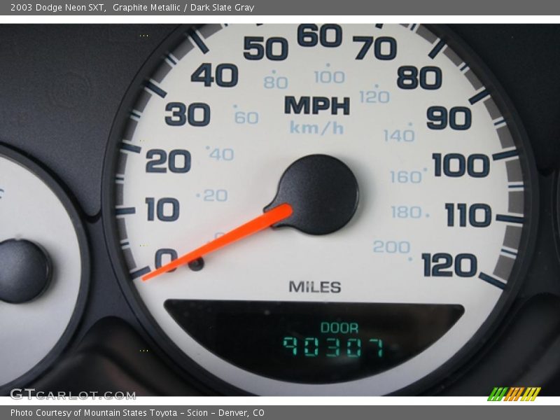 Graphite Metallic / Dark Slate Gray 2003 Dodge Neon SXT