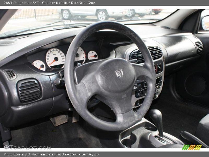 Graphite Metallic / Dark Slate Gray 2003 Dodge Neon SXT