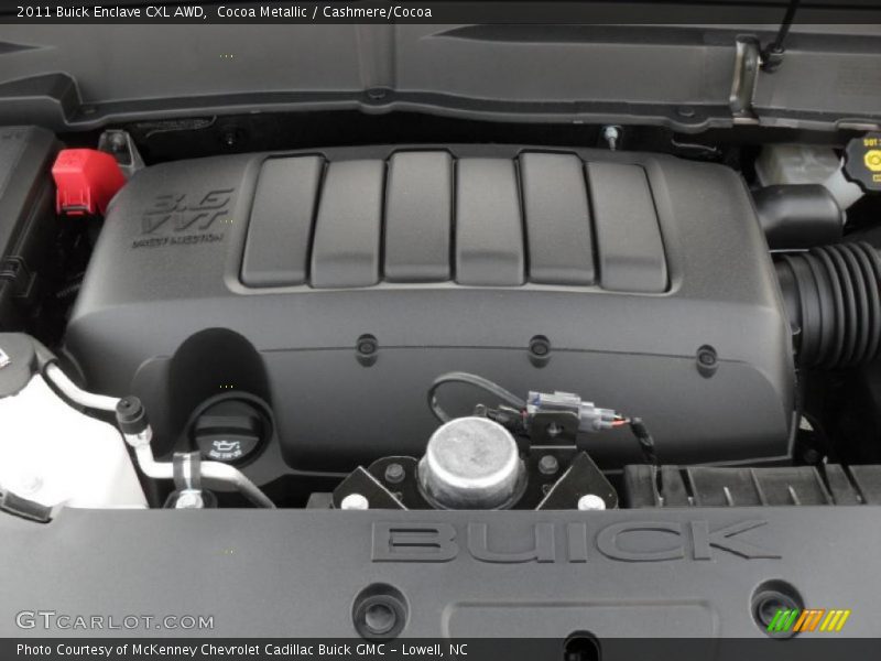  2011 Enclave CXL AWD Engine - 3.6 Liter DFI DOHC 24-Valve VVT V6