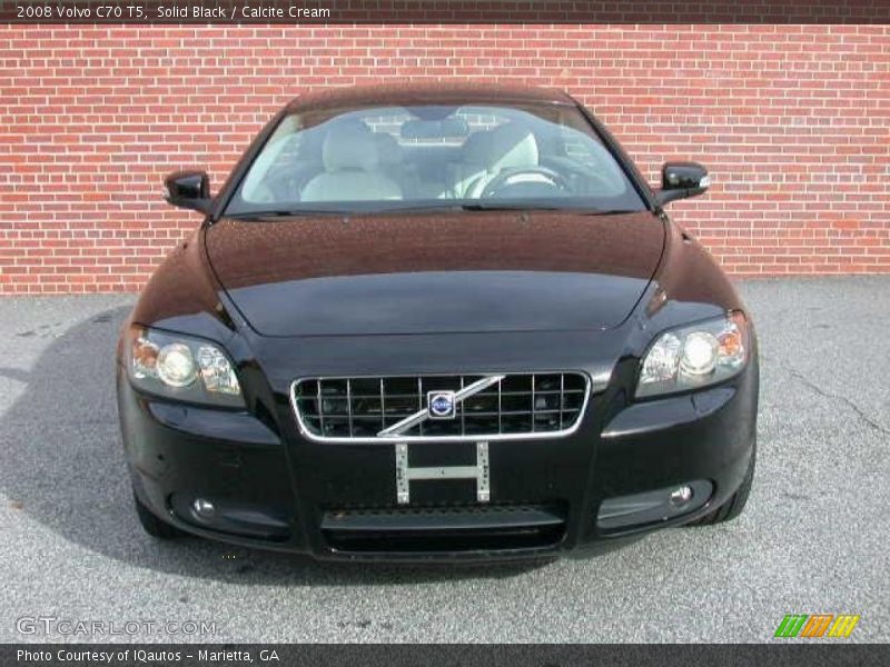 Solid Black / Calcite Cream 2008 Volvo C70 T5