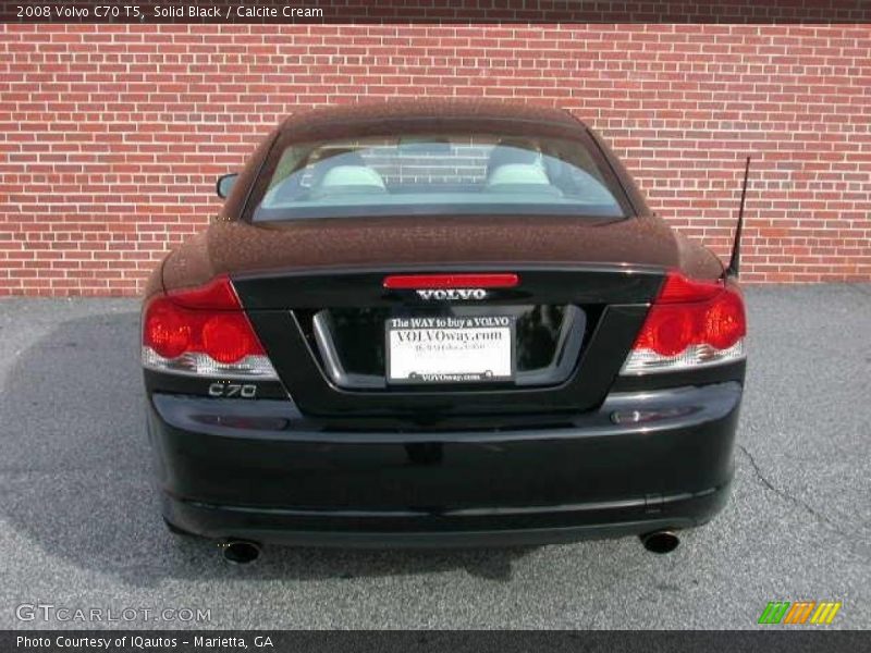 Solid Black / Calcite Cream 2008 Volvo C70 T5