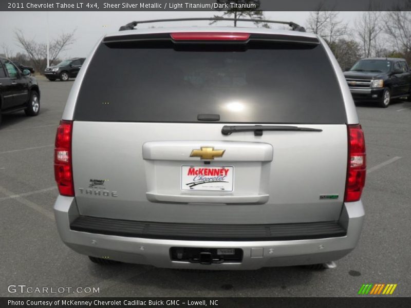 Sheer Silver Metallic / Light Titanium/Dark Titanium 2011 Chevrolet Tahoe LT 4x4