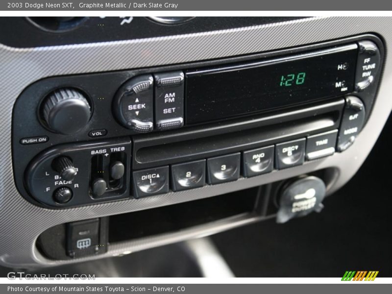 Graphite Metallic / Dark Slate Gray 2003 Dodge Neon SXT