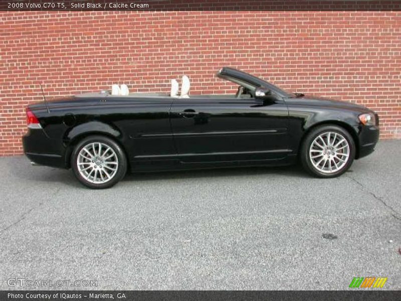 Solid Black / Calcite Cream 2008 Volvo C70 T5
