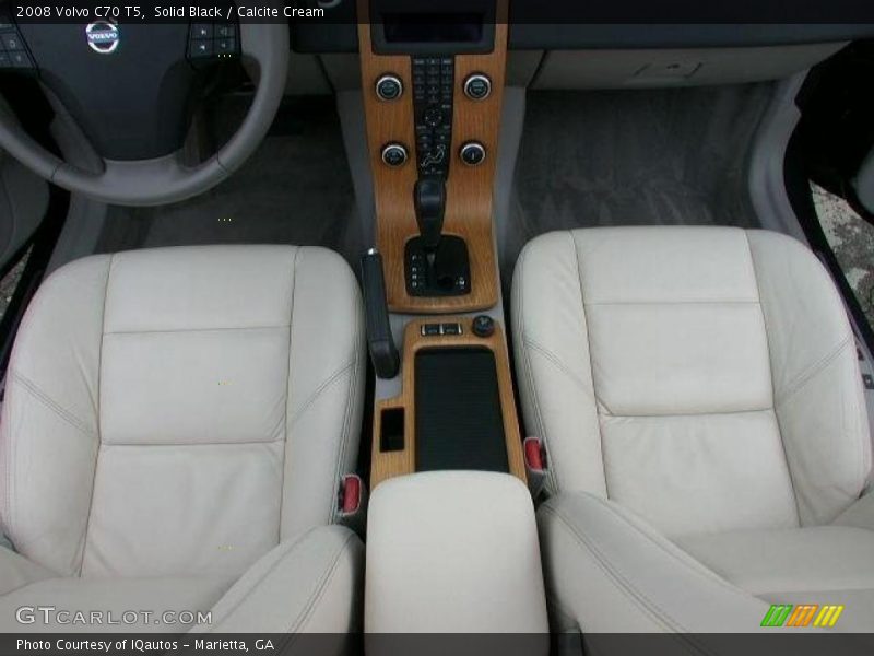 Solid Black / Calcite Cream 2008 Volvo C70 T5
