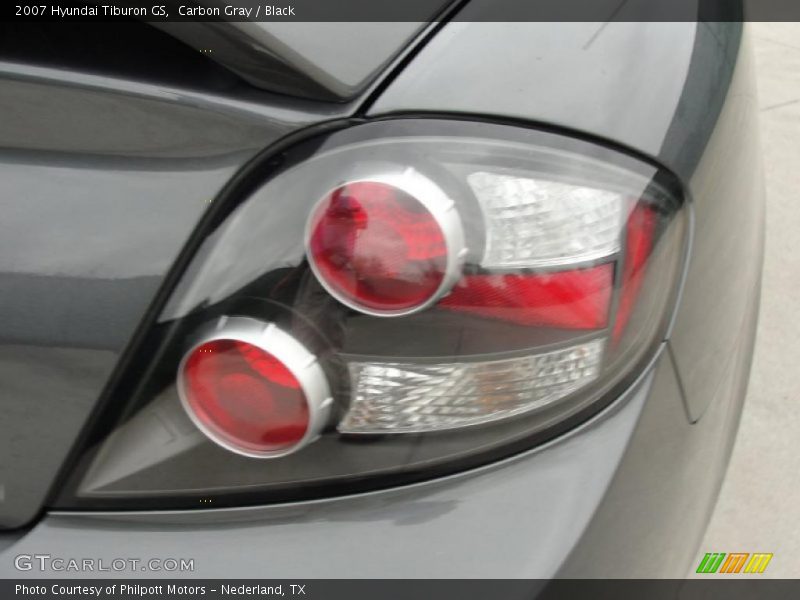 Carbon Gray / Black 2007 Hyundai Tiburon GS